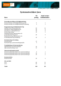 Systemutvecklare Java