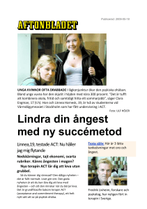 ACT artikel m övn. Aftonb. 2009 05 18