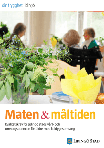 Maten och måltiden