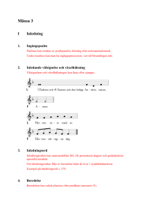 Mässa 3 - Kyrkohandboken