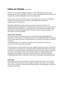 Pressfakta Xeloda (capecitabin)