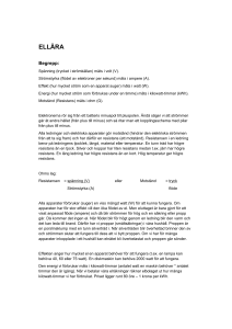 Lektionsanteckningar%20Ellära
