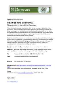 Catch up - Adlongruppen