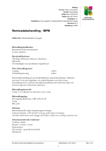 Remicadebehandling
