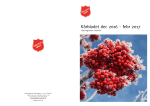 Kårbladet dec 2016 – febr 2017