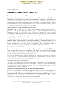Svensk finanspolitik 2015