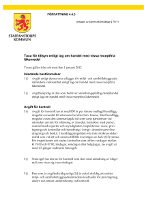 4_4_3 Taxa för receptfria läkemedel