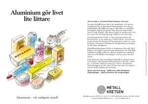 Om Aluminium - Skultuna Folie AB