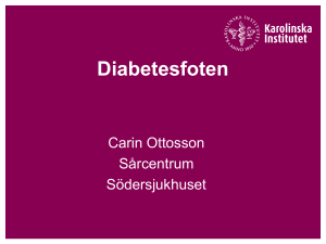 Diabetesfoten