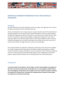 Verksamhetsplan för Sundsvalls Friidrott 2012 (SuF:s lilla rödblå)