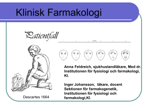 klinisk farmakologi
