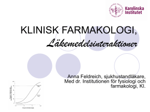klinisk farmakologi