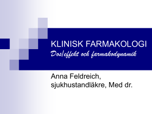 klinisk farmakologi
