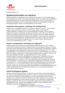 Smittskyddsläkarföreningens smittskyddsblad