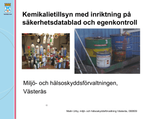 Miljö- och hälsoskyddsförvaltningen