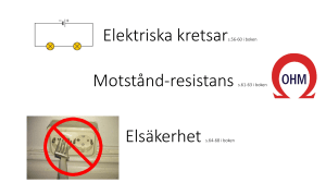 Elektriska kretsar