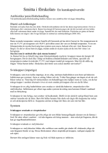 Smitta i förskolan- En kunskapsöversikt