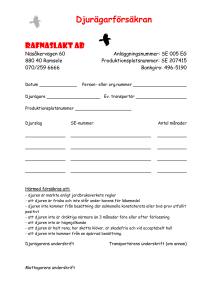 Djurägarförsäkran