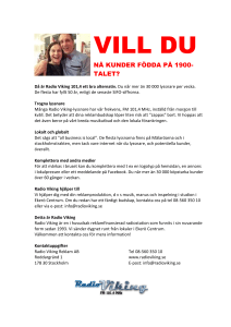VILL DU - Radio Viking