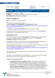 Ebola och annan viral hemorragisk feber (VHF)