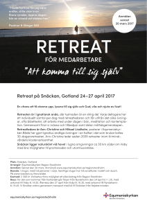Att komma till sig själv