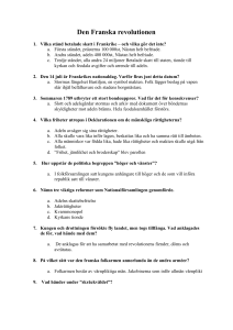 Historia frågor france