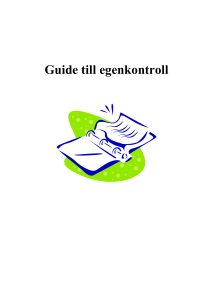 Guide till egenkontroll och HACCP