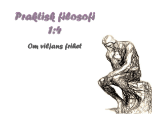 2012-11-12 Om viljans frihet ()