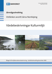 Värdebeskrivningar Kulturmiljö