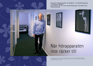 När hörapparaten inte räcker till