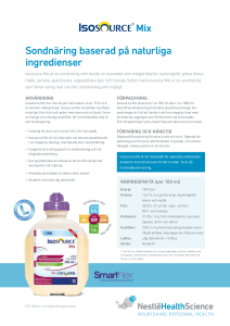 Isosource MIx - Nestlé Health Science