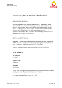 chlamydophila pneumoniae dna påvisning