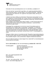 Information till våra samarbetspartners: