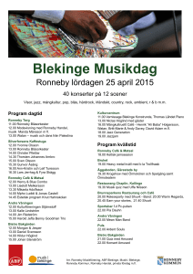 Blekinge Musikdag
