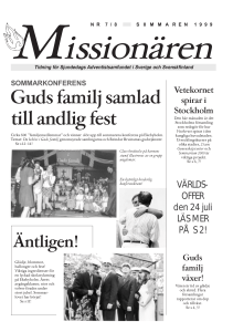Guds familj samlad till andlig fest