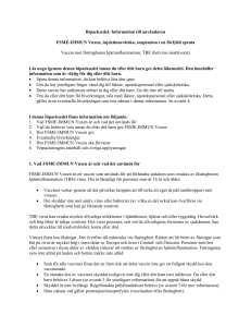 FSME-IMMUN Vuxen suspension for injection, pre