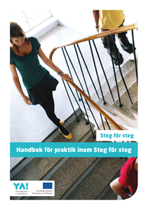 Handbok för praktik inom Steg för steg