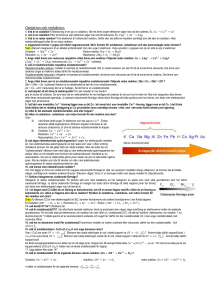 Oxidation och reduktion: 1. Vad är en oxidation? (förbränning är en