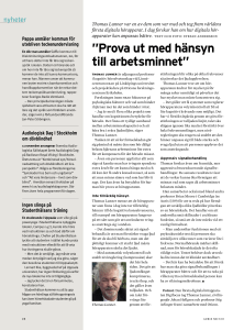 Prova ut med hänsyn till arbetsminnet - LiU