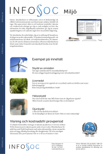 Miljö - Infosoc Rättsdata AB