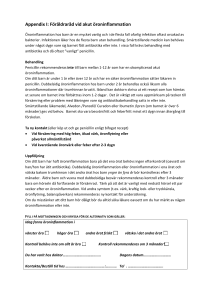 Föräldraråd vid akut öroninflammation