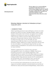 Mänskliga rättigheter, demokrati och rättsstatens