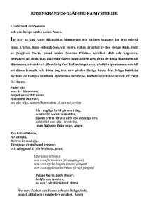 rosenkransen-glädjerika mysterier