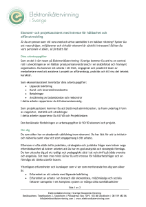 Ekonomi- och projektassistent med intresse för hållbarhet och