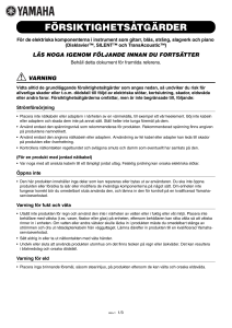 ACO Precautions