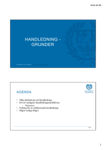 HANDLEDNING