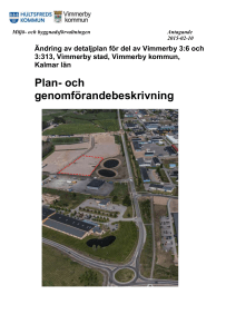 Plan- och genomförandebeskrivning