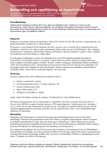 Behandling av hyperhidros…