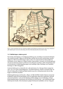1.2.1 Befästningen, stadens grund Den fysiska