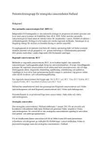 Patientreferensgrupp för strategiska cancerenheten Halland